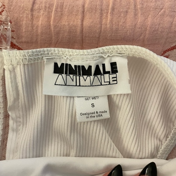 Minimale Animale Ribbed Top - Picture 3 of 3